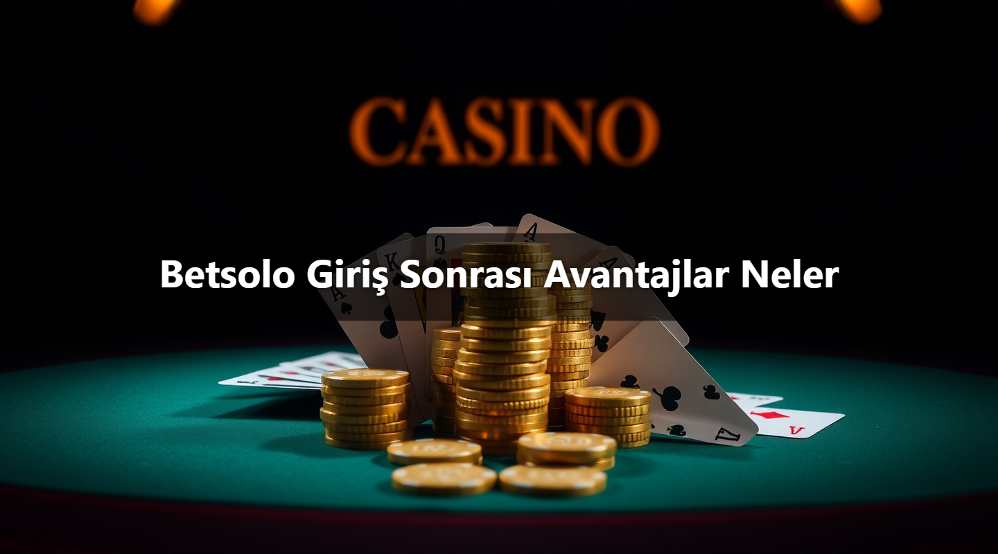 Betsolo Giriş Sonrası Avantajlar Neler